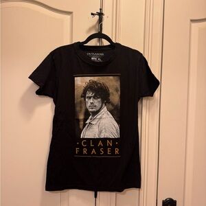 Black Outlander Clan Fraser T-Shirt